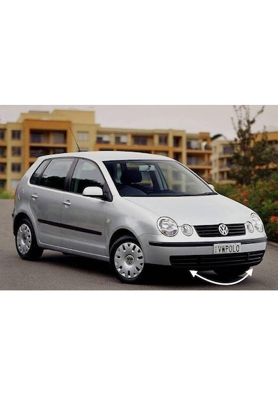 VW Polo 2002-2005 Ön Tampon Sağ-Yolcu Kapağı Sissiz