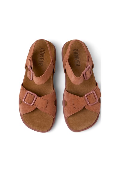 Camper Brutus Sandal Kadın Sandalet K201768-003 Red Kırmızı