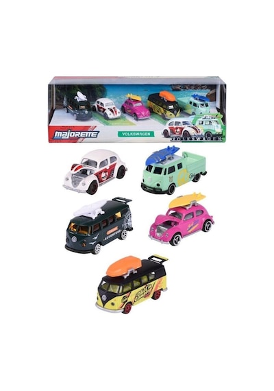 Oyuncak Volkswagen 5'li Araba Seti Giftpack