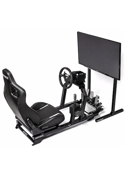 Optima V2 Yarış Simülatörü Kokpiti + Ekran Standı