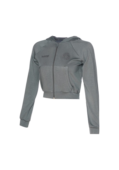Hummel Alpa Fermuarlı Hoodıe 922140-7319 Gri