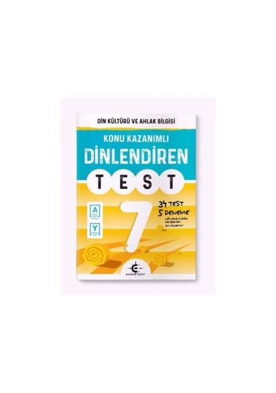 7 Sınıf Dinlendiren Test