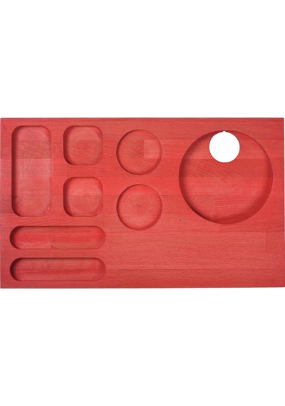 KARŞILAMA-OTEL-İKRAM TEPSİSİ-RENKLİ  50 x 30 x 3 cm
