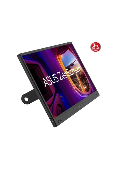 Asus Zenscreen Mb166cr 15.6 Ips 1920x1080 5ms Usb-c 3yıl Mat Ekran,360 Dayanaklı Stand, Dusuk Mavı Isık Tasınabılır Usb Monıtor