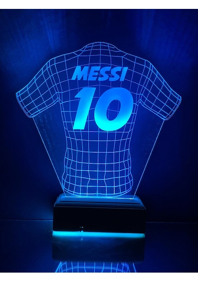 Futbol Sevenlere Hediye Tasarım 3D Led Forma Gece Lambası
