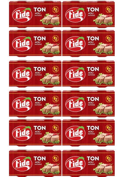 Fide Acılı Ton Balığı 24 x 160 G