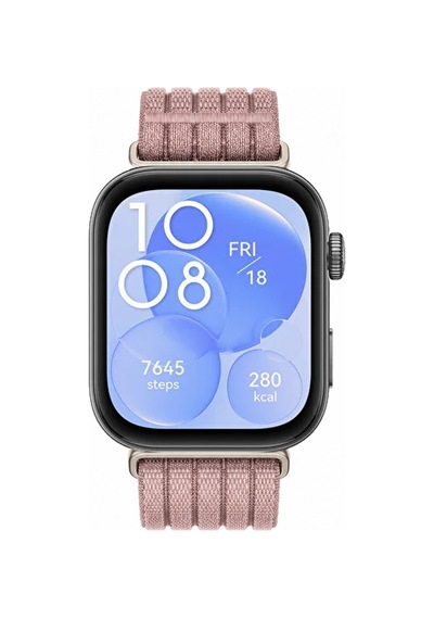 Huaweı Watch Fıt 3 Uyumlu Dokuma Kordon Ayarlanabilir Spor Kordon