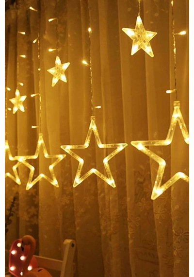 Mobgift Yıldızlı Perde Led Işık