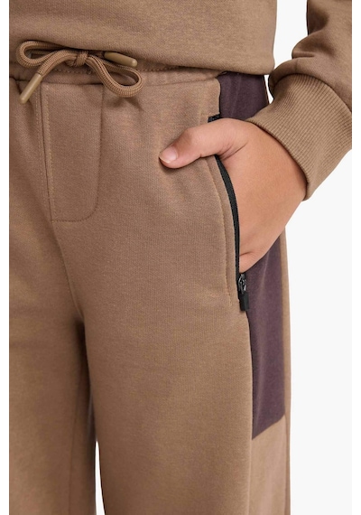 Defacto Erkek Çocuk Kargo Fit Beli Lastikli Eşofman Altı G5568a825cwbg152 Bej-bg152
