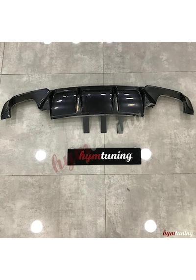 Bmw F10 Vorstainer Difüzör Sağ+sol/çiftli Çıkış. Piano Black