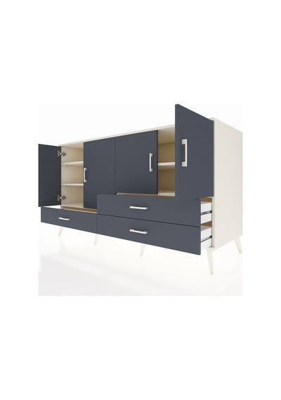 Kronos Konsol 5 Raflı 3 Çekmeceli 4 Kapaklı 176x59x99 Aytaşı-antr Aytaşı-antrasit Kronos Konsol 5 Raflı 3 Çekmeceli 4 Kapaklı 176x59x99 Aytaşı-antr Aytaşı-antrasit