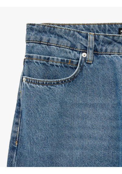 Koton Pamuklu Normal Bel Regular Fit Tapered Jean Pantolon - Joe Jean Orta İndigo 6wam40237nd İndigo Koton Pamuklu Normal Bel Regular Fit Tapered Jean Pantolon - Joe Jean Orta İndigo 6wam40237nd İndigo
