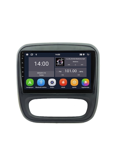 Renault Traffic Android Multimedya Sistemi 2015-2021 Crv-4705xd