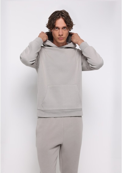 Colin's Colins Regular Fit Erkek Gri Sweatshirt Cl1076340 Q1.v2 Lgr Açık Gri