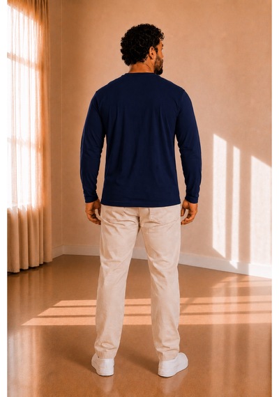 Sngl Tekstil Erkek Uzun Kollu İnterlok V Yaka Oversize Sweatshirt S-m-l-xl-2xl Lacivert Sngl Tekstil Erkek Uzun Kollu İnterlok V Yaka Oversize Sweatshirt S-m-l-xl-2xl Lacivert