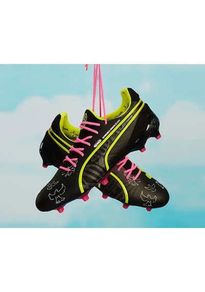 Puma King Ultimate X Kidsuper Fg/ag Erkek Çoklu Çim Zemin Kramponu 10843701 Siyah Siyah