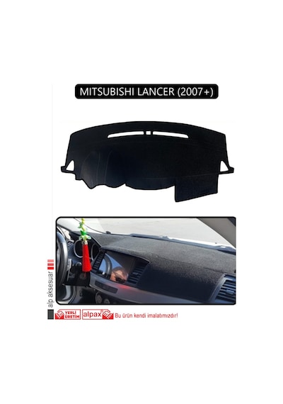 Mıtsubıshı Lancer 2007+torpido Koruma Halısı Siyah Kenar
