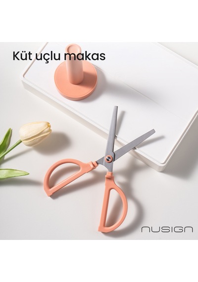 Nusıgn Klasik Dik Durabilen Makas Ens051 60 70 180 Mm Pembe