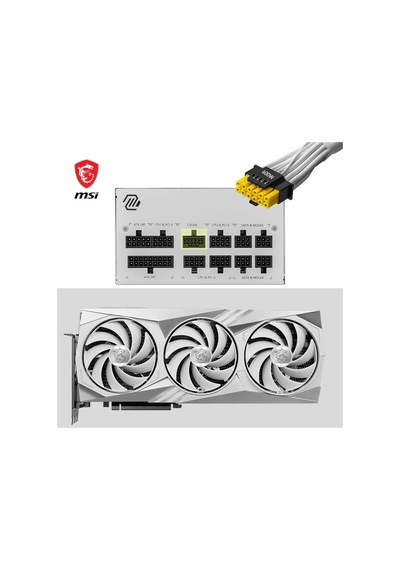 Mag A850gl White 850w 80 Plus Gold 120mm Power Supply
