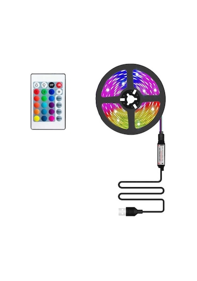 Cata Ct-4566 3m Rgb Usb Tv İç Mekan Şerit Led Seti