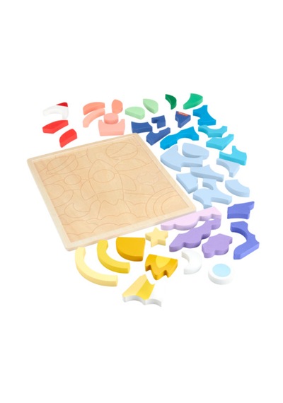 Fisher-Price Ahşap Uzay Yapboz HXY42