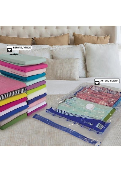 Saver Bag Tekli Vakumlu Poşet - Xxl - 80x100 Cm