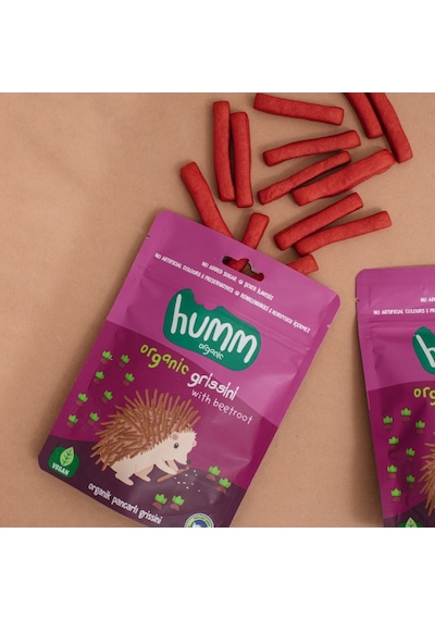 Hummorganic Organik Vegan Pancarlı Grissini Atıştırmalık Paketi - 6 adet
