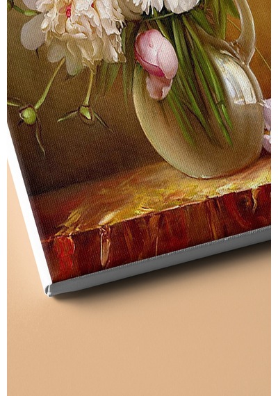 Webstyle Sayılarla Boyama Seti Kasnaklı Vazodaki Şakayıklar 60 X 75 Cm
