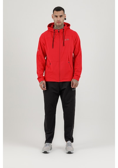 Airlife Sportswear Tam Boy Fermuarlı Erkek Kapüşonlu Eşofman Takımı Kırmızı Red