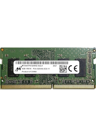 4gb Micron Ddr4 Nb 3200 Mhz Sodımm Notebok Rami