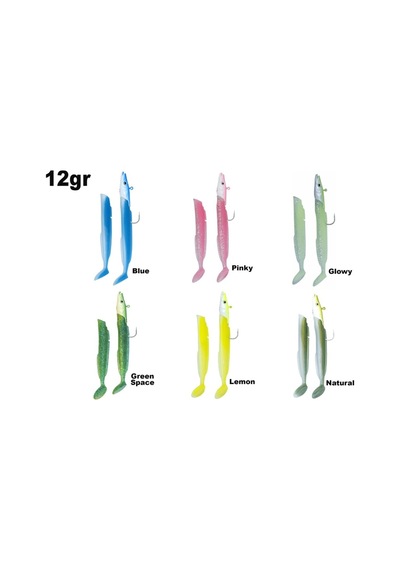 Fujin Salt Eel 10Cm 12Gr X2+1 Silikon Yem (471557312)