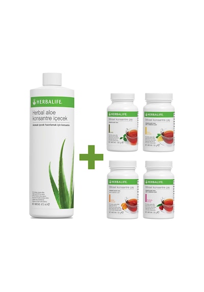 Herbalife Aloe Vera Konsantre Içeçek ve Aroma Seçimli Çay Klasik 100Gr