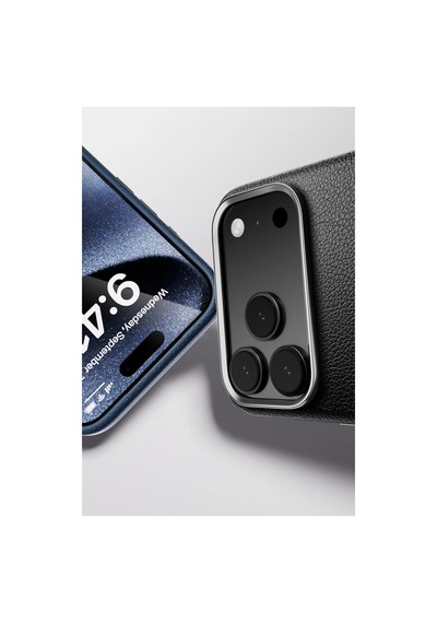 Joko Apple iPhone Uyumlu 17 Pro Max Wonder Deri Magsafe Kapak - Siyah İtdark49228