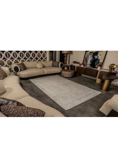 Kreasyon Halı Cunda Cn002 Bej Yolluk
