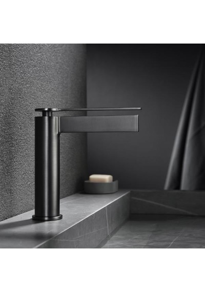 Fontana Lavabo Bataryası Mat Siyah Fj-6015 Mat Siyah