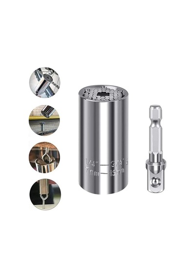 6384 Çok Amaçlı Akıllı Lokma Anahtar Seti 7-19 Mm - 2 Parça