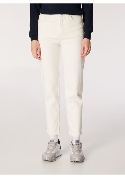 Jeep Kırık Beyaz Kadın Mom Fit Denim Pantolon C4wl-pnt4067