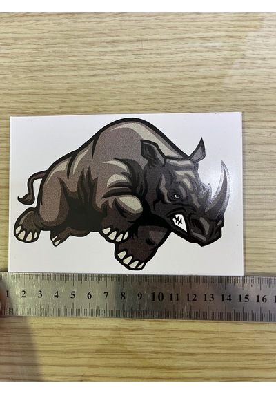 Gergedan Oto Sticker