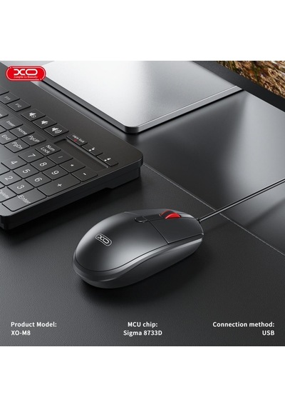 Hassas Optik Sensörlü Sessiz Ve Ergonomik Kablolu Mouse 2000 Dpı Ayarlanabilir Kablosuz