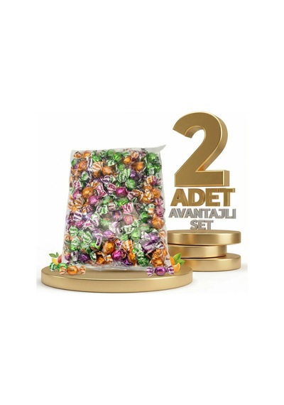 Afia Aybon Topşeker Meyveli Bonbon 2x1 Kg
