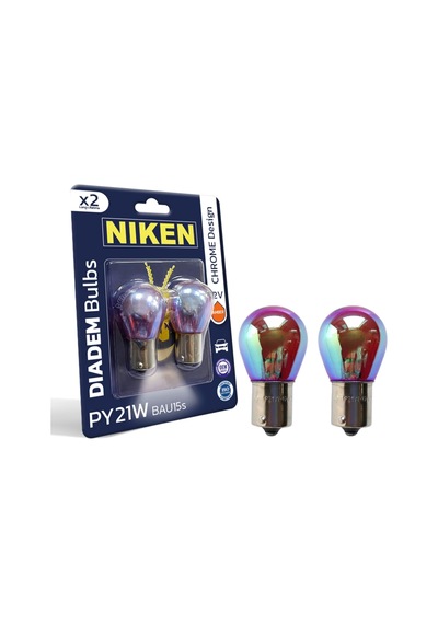 Py21w 93 Turuncu Amber Chorome Diadem Bau15s, 12v, 2'li Paket