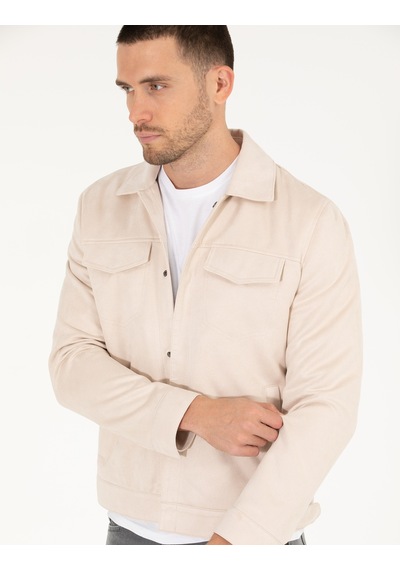 Pierre Cardin Erkek Bej Deri Mont-kaban 50275817-591