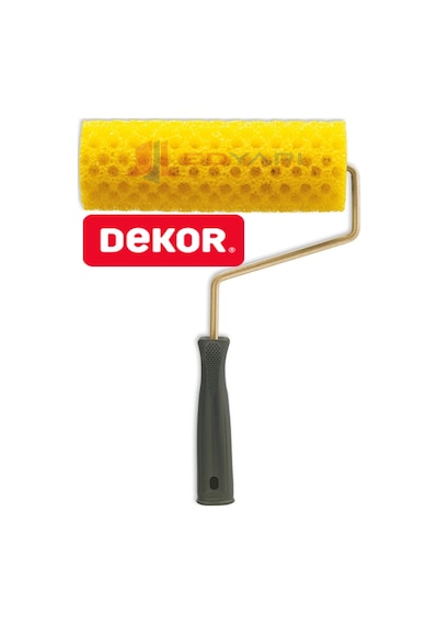 Dekor Sünger Kristalli Delikli Rulo 25 Cm 1129