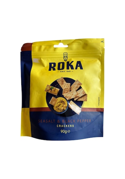 Roka Deniz Tuzlu Ve Karabiberli Kraker 90 G 7'li Avantaj Paketi Mıchu