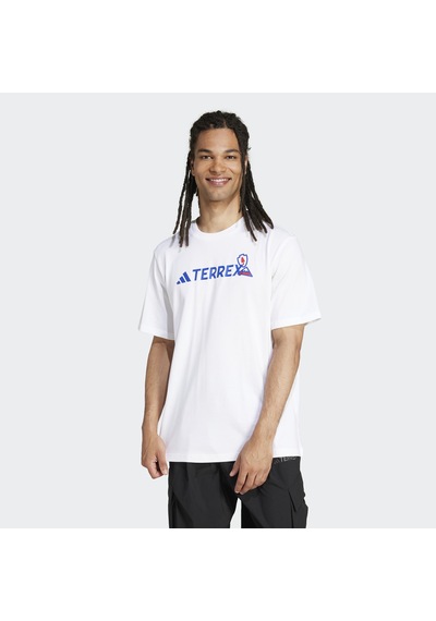 Adidas Terrex Graphic Erkek Beyaz T-shirt Jı9164 Beyaz
