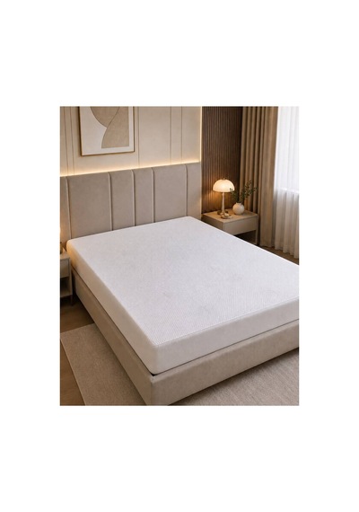 Yatak Alezi Fitted Jakarlı Comfort Serisi Sıvı Geçirmez Beyaz