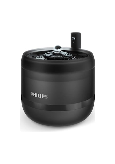 Philips Pet Series Akıllı Kedi Çeşmesi, 2,2l Kapasiteli, Hareket Sensörlü, Sessiz, 4 Katmanlı Filtre Plastik, Melamin Mama & Su Kapları