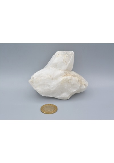 Hakiki Doğal Kristal Kuvars Kaya Parçası 318 Gram