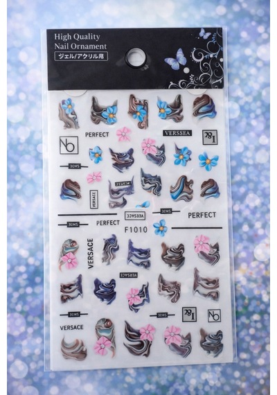Urban Butterfly & Abstract Nail Art Sticker Series No:05