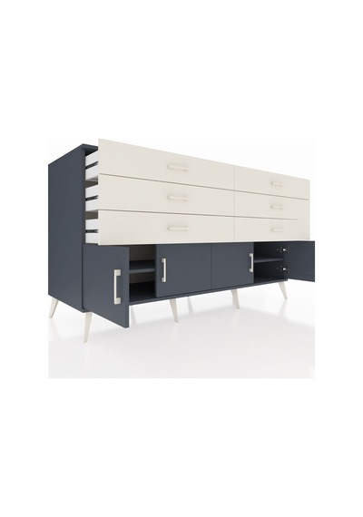 Kronos Konsol 2 Raflı 6 Çekmeceli 4 Kapaklı 176x59x99 Antrasit-an Antrasit-antrasit/aytaşı Kronos Konsol 2 Raflı 6 Çekmeceli 4 Kapaklı 176x59x99 Antrasit-an Antrasit-antrasit/aytaşı